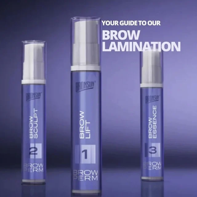 Achieve fuller, beautifully styled brows with Bronsun’s Long-Term Brow Perm/Lamination✨

This gentle, fast-acting formula strengthens and shapes without harsh chemicals, offering a safe and effective solution for stunning brows. Includes Brow Lift, Brow Sculpt, and Brow Essence.

Perfect for long-lasting results!